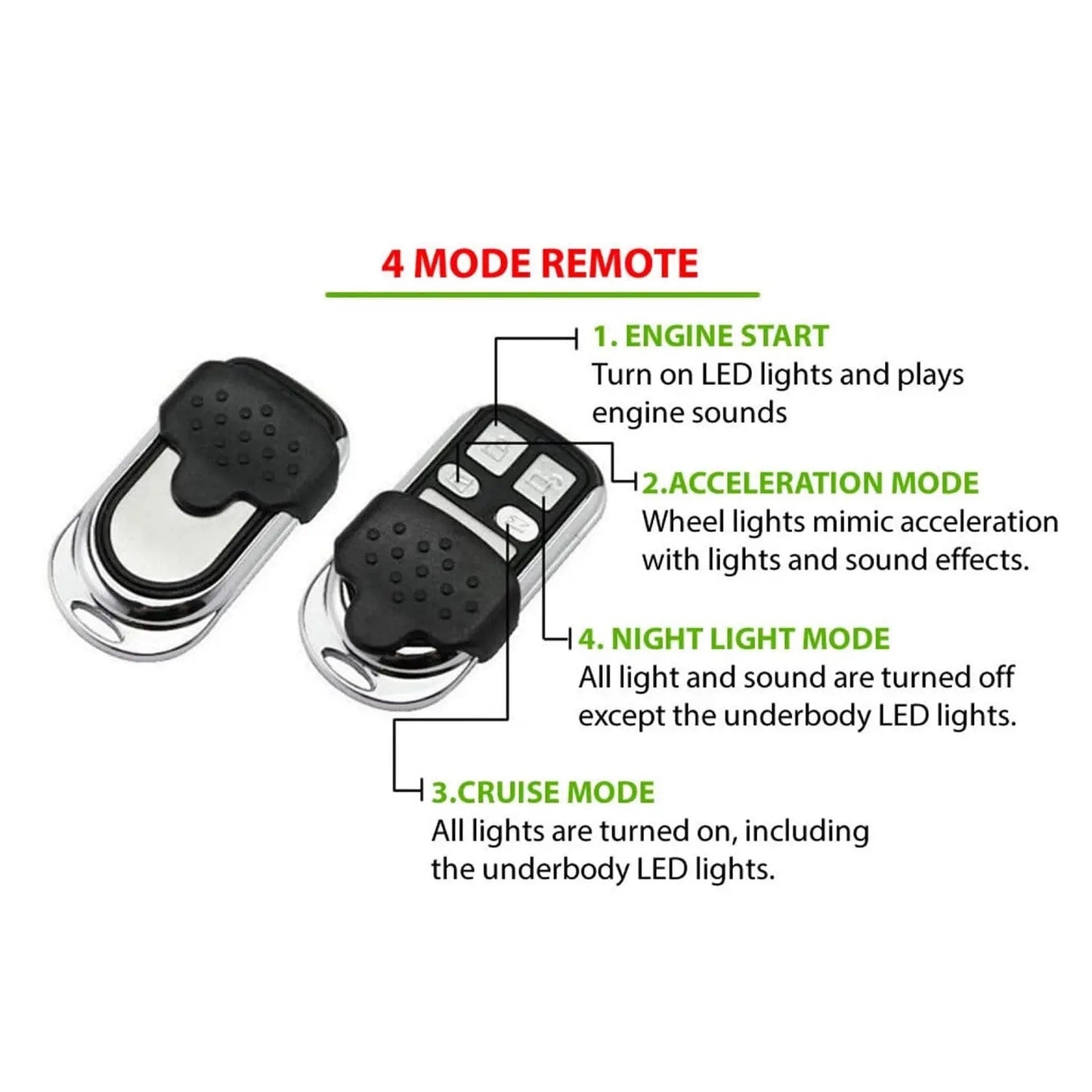 Car Bed Spare Remote