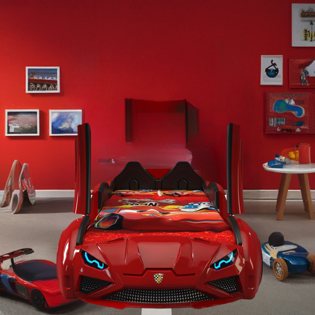 Lambo Valentin Premium Race Car Bed